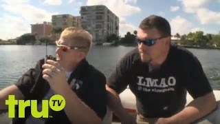 Lizard Lick Towing  Crazy Boat Repo in Miami [upl. by Selohcin]