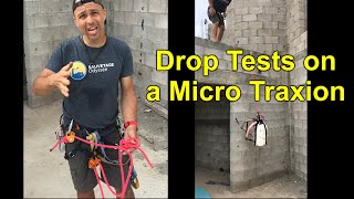 Micro Traxion Testing for Lead Rope Solo [upl. by Rochell]