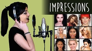 1 GIRL 9 VOICES Demi Lovato Whitney Houston Mariah Carey and 6 more [upl. by Yim201]