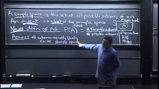 Lecture 1 Probability and Counting  Statistics 110 [upl. by Lila284]