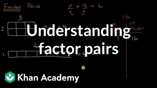 Understanding factor pairs [upl. by Moyna]