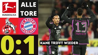 1 FC Köln vs FC Bayern München 01 ALLE TORE ALLE HIGHLIGHTS 241123 12 Spieltag [upl. by Eednam]