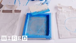 DIY How To Burn a Silkscreen and Print at Home [upl. by Irbmac97]