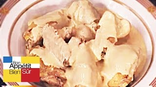 Poulet de bresse à la crème Recette [upl. by Lesh135]