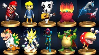 Super Smash Bros Brawl  All Trophies [upl. by Etac]