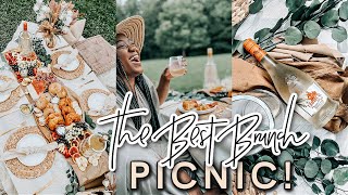 HOW TO THROW A LUXURY PICNIC  Brunch Ideas  Grazing Platter Table  Picnic Decor [upl. by Lorrie]