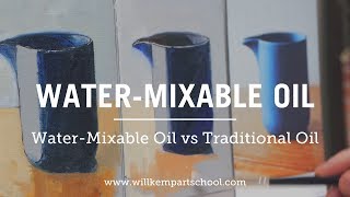 WaterMixable Oils vs Traditional Oil Paint Review amp Techniques HD [upl. by Ysus57]