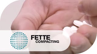 FE55 Die Tablettenpresse vom Preisträger  Fette Compacting [upl. by Yrneh]