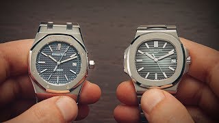 Audemars Piguet Royal Oak vs Patek Philippe Nautilus  Watchfinder amp Co [upl. by Areema18]