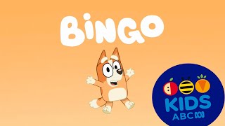 Bingo Theme Song 🎵  Bluey  ABC Kids [upl. by Ykcub]