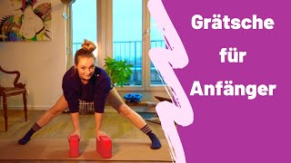 Grätsche für Ungelenkige  Männerspagat lernen  STRETCHCHALLENGE TAG 9 [upl. by Janella]