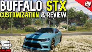 Bravado Buffalo STX Customization amp Review  GTA Online [upl. by Levinson569]