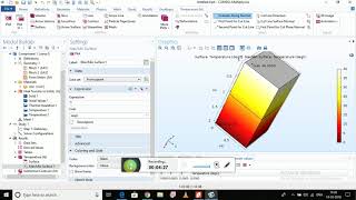 Basic COMSOL heat transfer in solids [upl. by Gonnella]