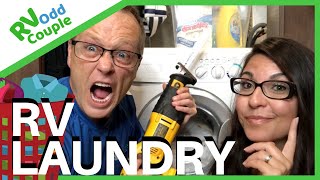 Laundry in an RV the Truth about 2 in 1 Washer Dryer Combo Splendide 2100XC [upl. by Nuncia]