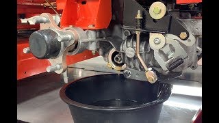 How to Change Lawn Mower Hydro Oil  Ariens® [upl. by Ahsauqram]