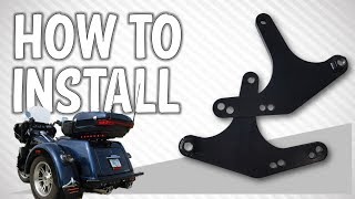 How to Install a Comfort Lift™ or Standard Lift Kit on a Harley Trike [upl. by Deyes38]