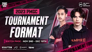 2023 PMGC FORMAT Video Version  PUBG MOBILE ESPORTS [upl. by Sproul]