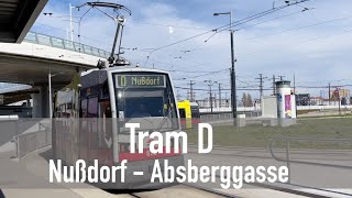 Tram D Rundfahrt Wien 2021 [upl. by Apgar]