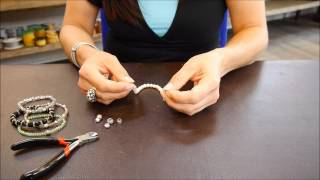 DIY Schmuck selber machen Gummizug Armband Silikonband [upl. by Mcdade]