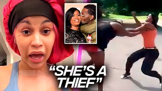 Cardi B Jumps Offset’s Mother For Stealing From Her Exposes Offset’s Deadbeat Behavior [upl. by Elsbeth316]