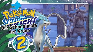 POKÉMON SCHWERT ❄️ KRONENSCHNEELANDE 2 Shiny Suicune amp die Fußspuren in Freezedale [upl. by Nivanod]