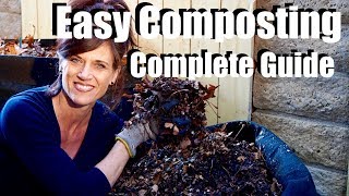 How to Make Compost From Start to FinishQuick amp Easy Complete Guide with Digital Table of Contents [upl. by Koller]