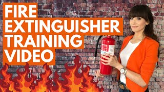 Free Fire Extinguisher Training Video  OSHA  Updated for 2020 [upl. by Nylyrehc]