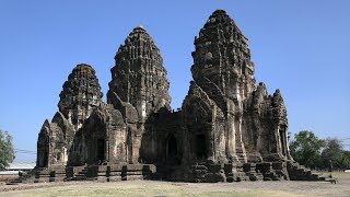 Exploring Monkey Temple in Lopburi Thailand [upl. by Sokem]