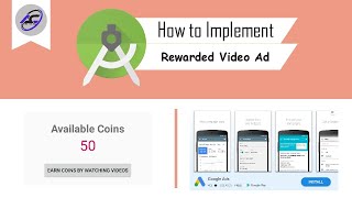 How to Implement Rewarded Video Ad in Android Studio  RewardedAd  Android Coding [upl. by Acissev]