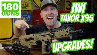 IWI Tavor X95 Upgrades from Manticore Arms [upl. by Odella]