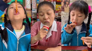 Kumpulan video tiktok makanan ringan china jaman dulu childhood chinese snack compilation EP07 [upl. by Sadoc]