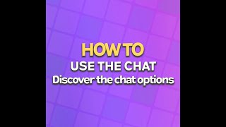 Scrabble GO  How to access the Chat Options [upl. by Fasto468]