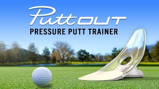 PuttOUT Pressure Putt Trainer FEATURES [upl. by Ruel]