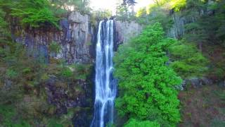 Pistyll Rhaeadr Waterfall  North Wales by Drone [upl. by Sibyls]