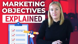 Marketing Objectives Explained  10 Examples [upl. by Beaudoin]