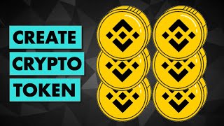 Create a token on Binance Smart Chain  Beginner Tutorial [upl. by Ashlin]