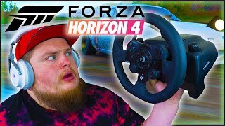 How To Set Up YOUR Logitech G923 For Forza Horizon 4 BEST SETTINGS [upl. by Nesiaj800]