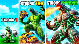 Upgrading to the Strongest GODZILLA Ever in GTA 5 [upl. by Asilaj]