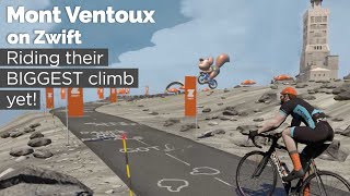 Riding Mont Ventoux on Zwift What to expect from Zwifts biggest climb yet [upl. by Fulmis]