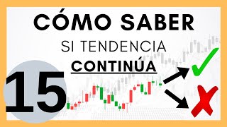 CURSO ANÁLISIS TÉCNICO 💲 📈 Cómo saber si la tendencia continúa o NO [upl. by Jarl42]