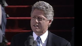 Bill Clinton inaugural address Jan 20 1993 [upl. by Aynom]