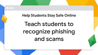 Teach students to recognize phishing and scams [upl. by Asusej]