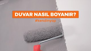 Duvarlarınızı Dilediğiniz Gibi Boyayın  Duvar Boyama Teknikleri [upl. by Einahpit]