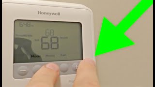 How to Factory Reset a Honeywell T6 thermostat [upl. by Franny]