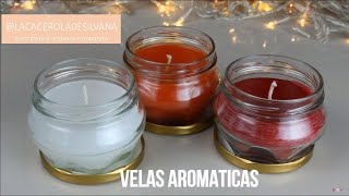 COMO HACER VELAS AROMATICAS MUY FACIL [upl. by Eniamert]