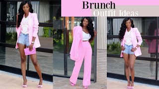 Outfit Ideas For Brunch  Lookbook  What to Wear to Brunch Spring  Summer 2020 Try On Haul [upl. by Habeh]