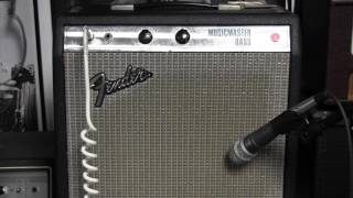 1970s Fender MusicMaster Bass Amp Demo [upl. by Nogem]