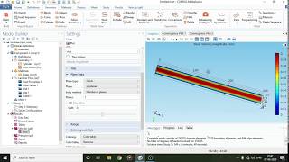 Laminar Flow Analysis by COMSOL Multiphysics Fluid Flow Module [upl. by Lissa]