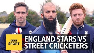 Can Englands Moeen Ali Jonny Bairstow amp Chris Woakes play street cricket  BBC Sport [upl. by Festa]