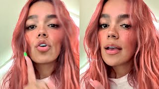 Karol G le responde a Anuel 🔥 defiende a Feid Reacciona a la canción 😱 [upl. by Ococ]